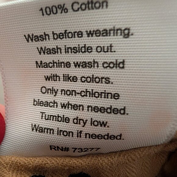 Baby & Toddler Girl Jumping Beans Tan and Black Flower Print Size 3T - Picture 7 of 7